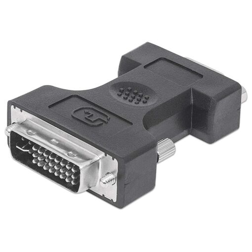 IC Intracom DVI-I to VGA Cable Adapter, Black
