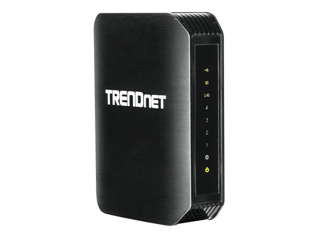 Trendnet TEW-811DRU - Wireless Router - 4-Port Switch - Gigabit Ethernet, 802.11ac (Draft 2.0) - Dual Band