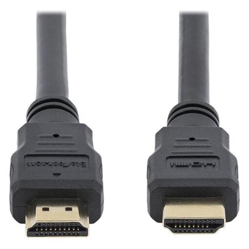StarTech.com 1m High-Speed HDMI Cable - HDMI to HDMI - Male/Male - Black - Gold Plated - 1m - Shielded