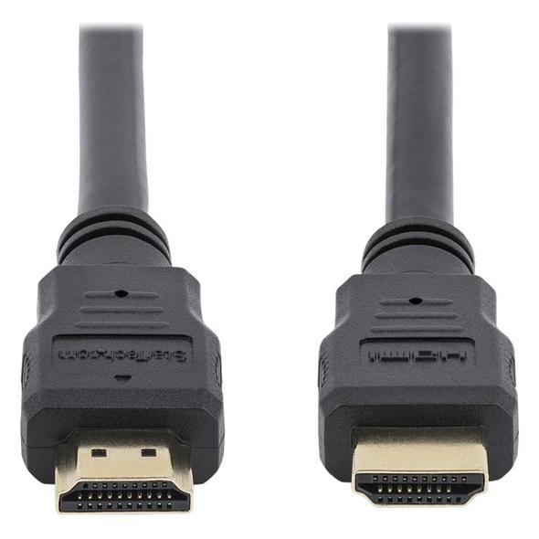 StarTech.com 1m High-Speed HDMI Cable - HDMI to HDMI - Male/Male - Black - Gold Plated - 1m - Shielded