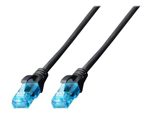 Digitus Network Cable - CAT 5e, UTP, RJ-45 (M) to RJ-45 (M), Black
