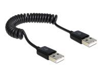 Delock USB Cable - 60cm, USB 2.0, Black