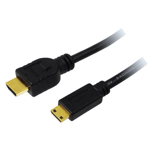 Cable HDMI de alta velocidad LogiLink con Ethernet - 1,5 m - Negro