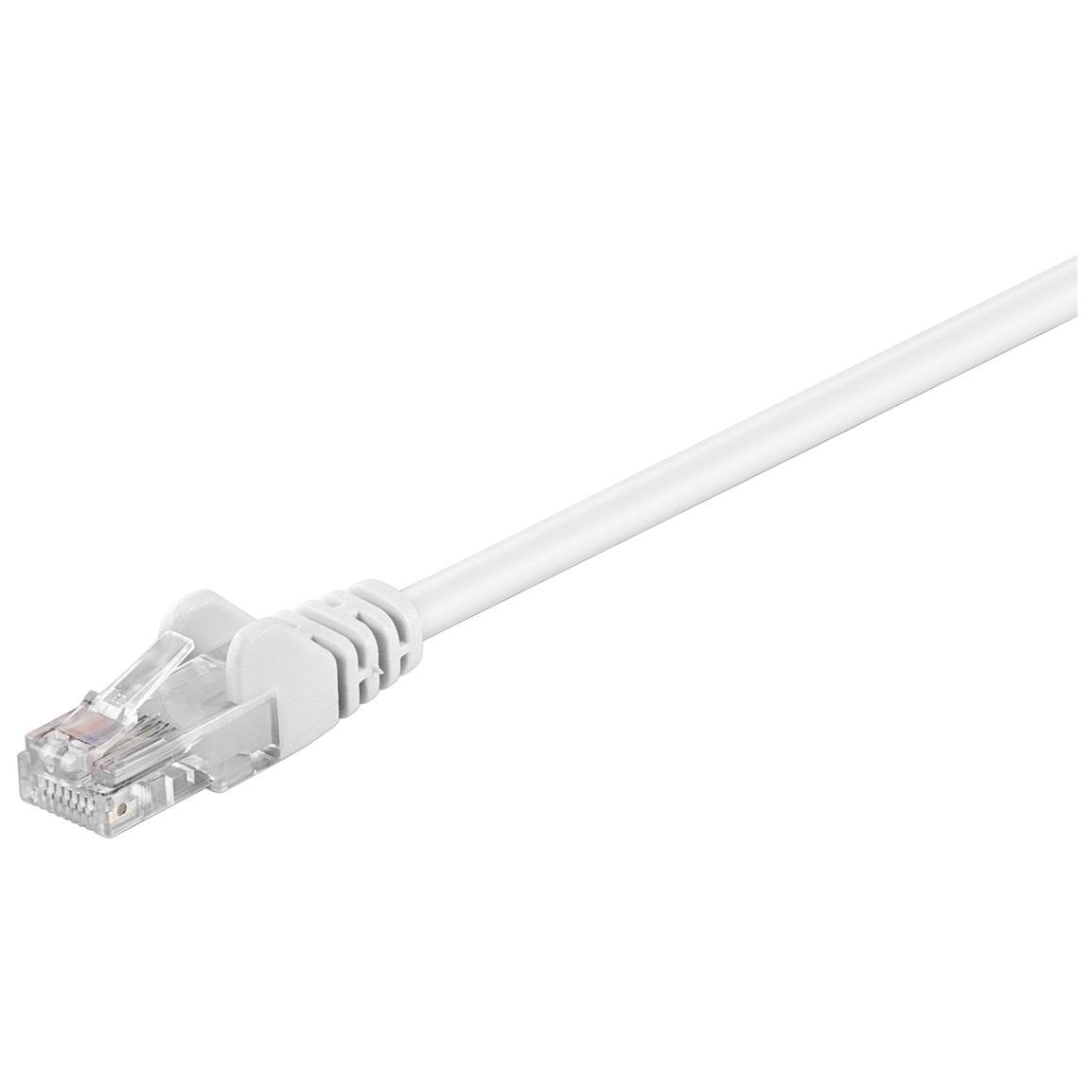 Goobay Network Cable - 3m, Cat5e, RJ45 (M) to RJ45 (M), White