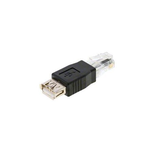 Adaptateur Delock USB-RJ45 - Noir