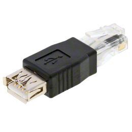 Adaptador Delock USB-RJ45 - Negro