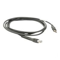 Zebra USB Cable: 4.5m USB A to A Grey