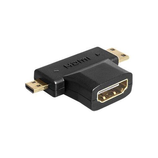 Conmutador HDMI Delock, Negro