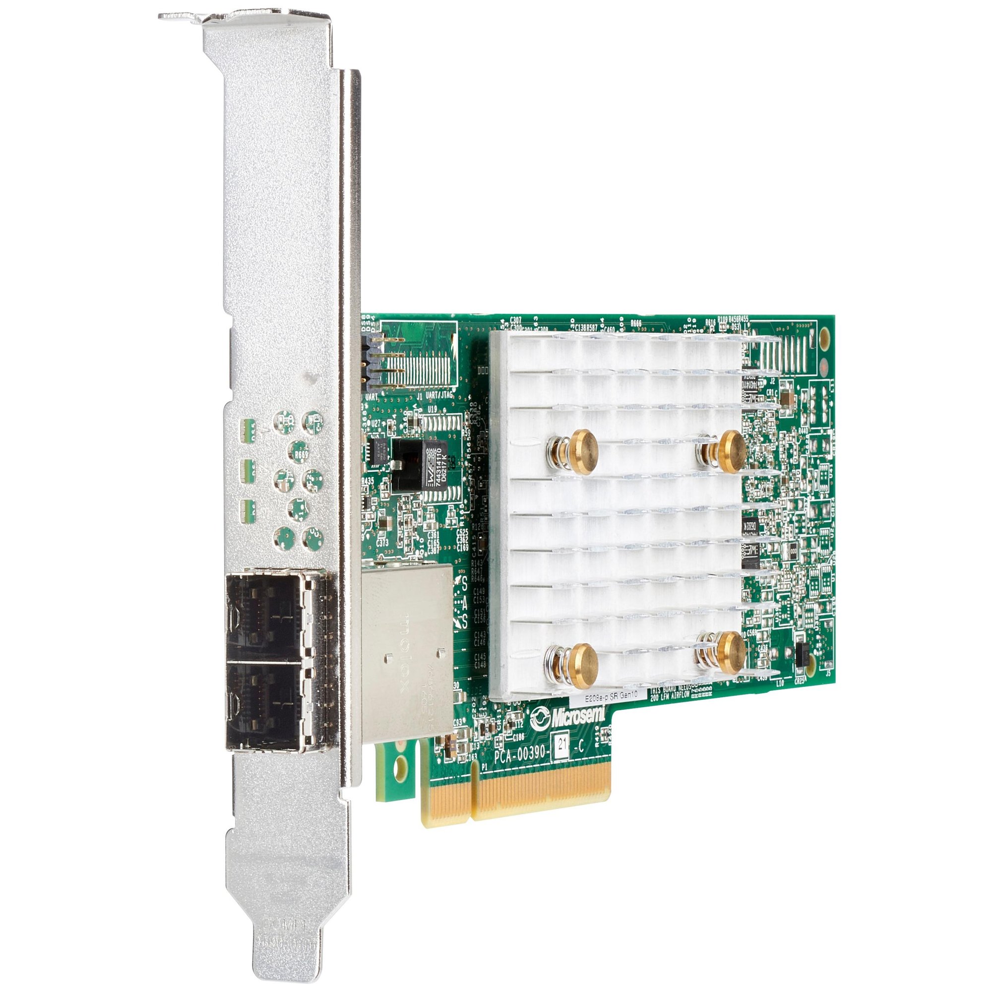 Controlador HPE Smart Array E208e-p SR Gen 10 (8 carriles externas/sin caché) 12G SAS PCIe Plug-in