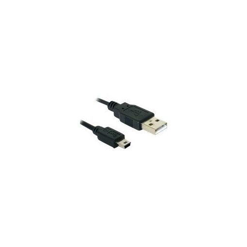 Delock USB Cable - 1m, USB A to Mini USB B