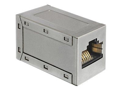 Delock RJ45 Gender Changer Silver