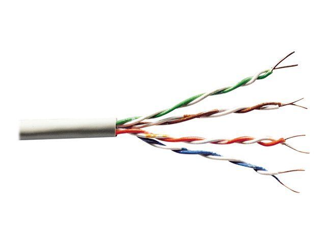 Cable de instalación profesional Digitus - UTP CAT 5e - Gris