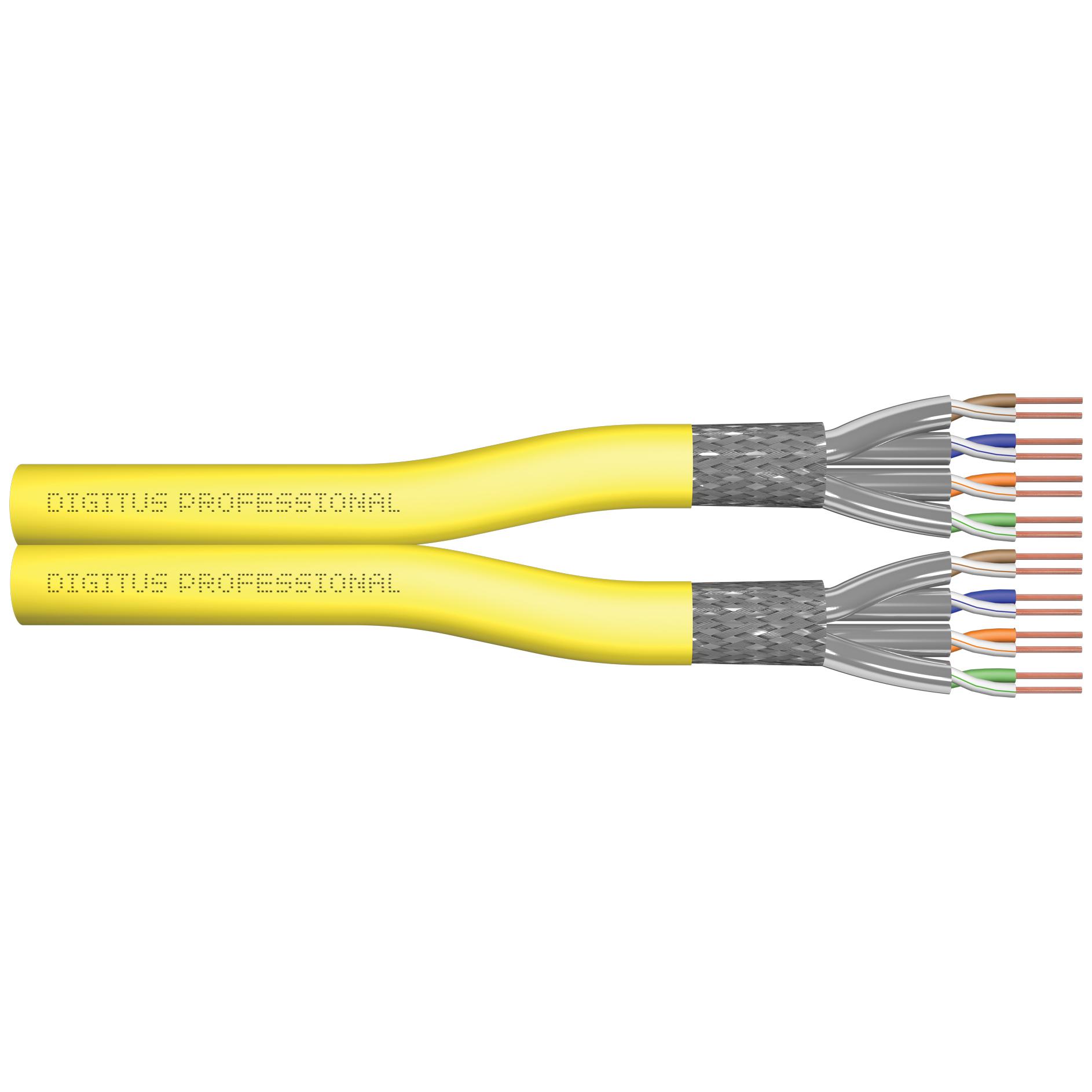 Digitus Cat7a Network Cable - 500m, Yellow (DK-1743-A-VH-D-5)
