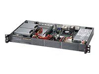 Servidor en rack Super Micro SC504-203B 1U (Mini-ITX, 200W, Negro)