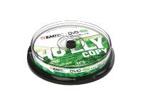 Dexxon DVD-RW Discs 10x, 4.7GB (120 minutes), 1x-4x Speed, Silver Spindle