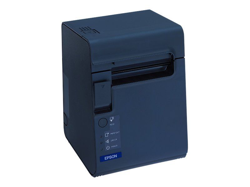 Epson TM L90 Thermal Receipt Printer - 8cm Roll - 203dpi - Up to 150mm/sec - USB 2.0, Serial - Cutting Tool - Dark Grey