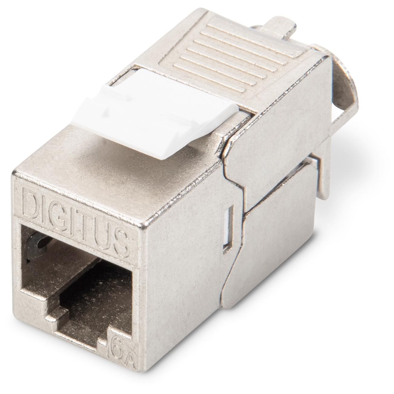 Digitus Module CAT 6A Keystone, Tool-Less Mounting, Shielded