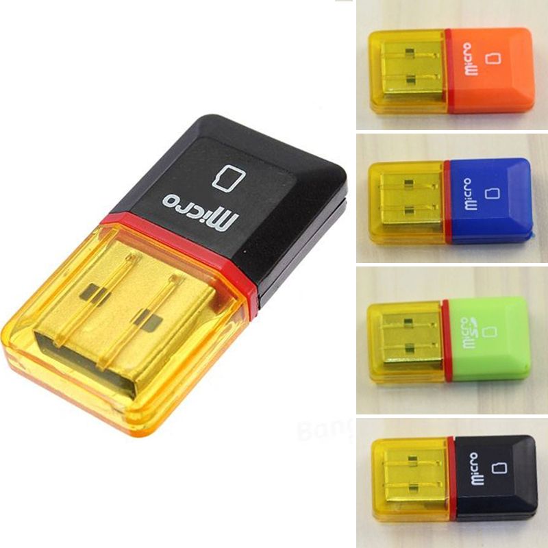 Moosungeek Diamond USB 2.0 Micro SD/SDHC Card Reader (128MB-32GB)