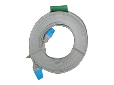 LogiLink - RJ-45 Connector Cable - UTP CAT 5e - Molded, Flat - White