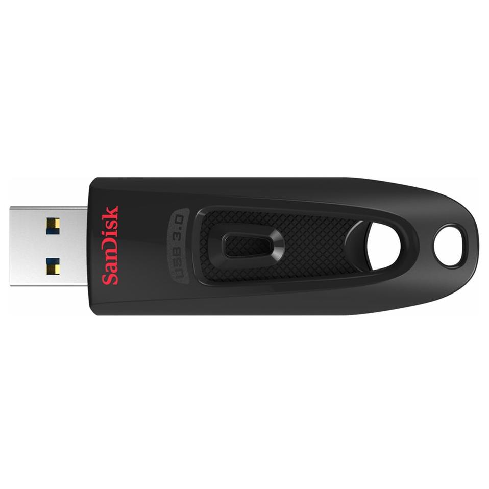 SanDisk Ultra USB Flash Drive - 64GB - USB 3.0 - Black