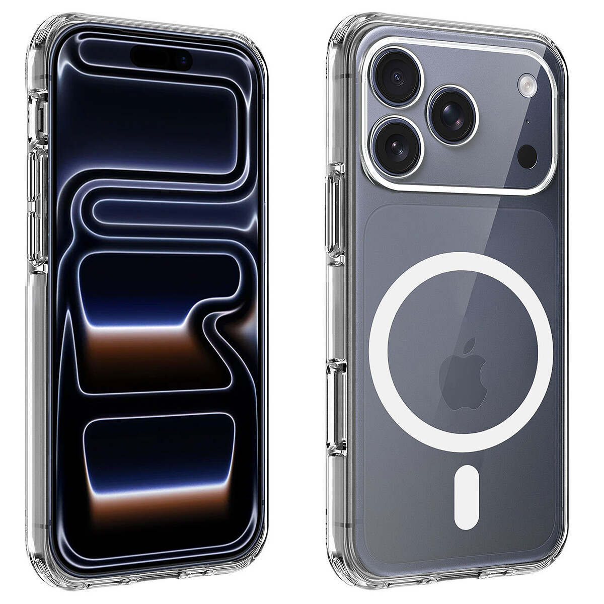 Akashi Coque TPU Angles Renforcés MagSafe Apple iPhone 17 Pro