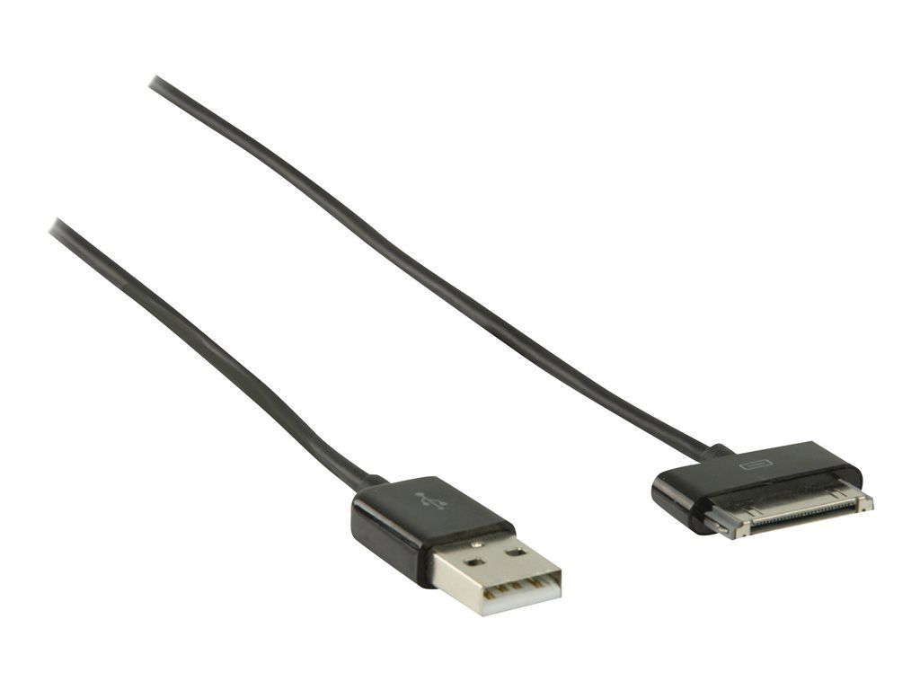 Nedis Valueline 1m USB to Apple Dock Cable - Black