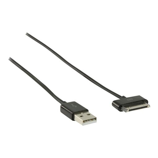 Nedis Valueline 1m USB to Apple Dock Cable - Black