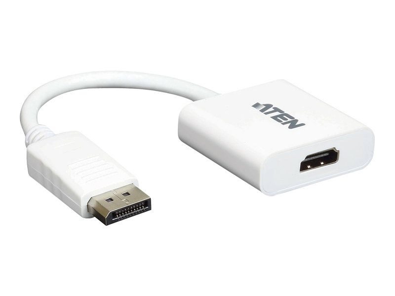 ATEN VC985 Video Adapter - DisplayPort Male to HDMI Female - 18cm - White