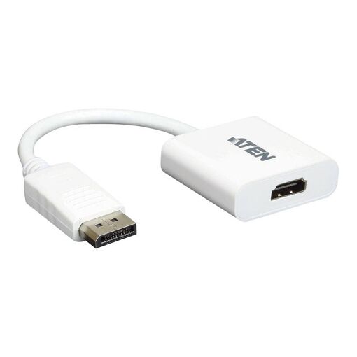 ATEN VC985 Video Adapter - DisplayPort Male to HDMI Female - 18cm - White