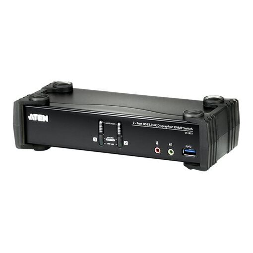 ATEN CS1922 KVMP Switch - 2-Port KVM Switch with Audio and USB