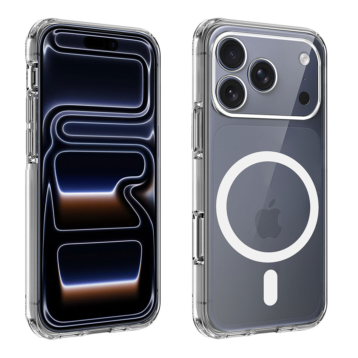 Akashi Coque TPU Angles Renforcés MagSafe Apple iPhone 17 Pro Max