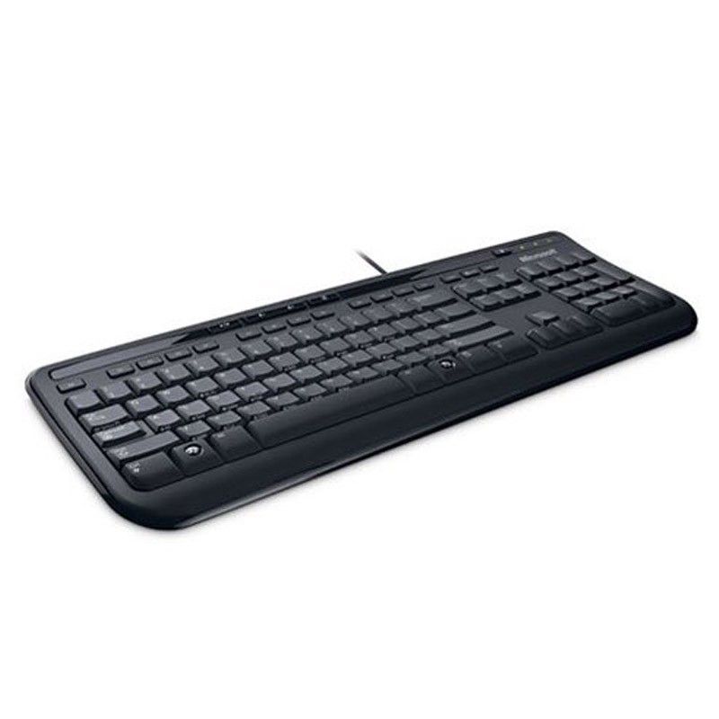 Clavier PC Azerty Noir USB Microsoft 600