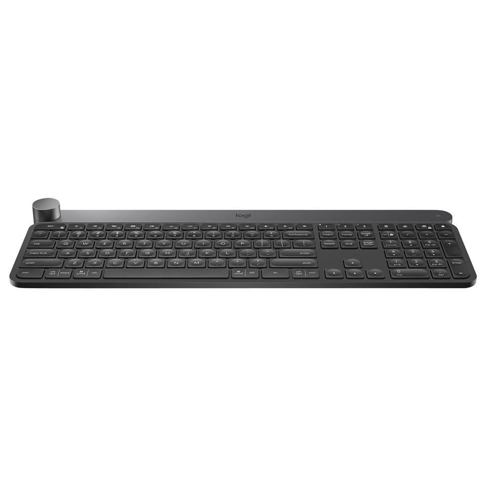 Logitech Craft Advanced Wireless Keyboard with Creative Input Dial - AZERTY