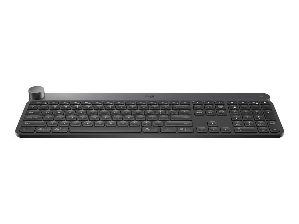 Logitech Craft Advanced Keyboard with Creative Input Dial - Bluetooth & Wired - QWERTY