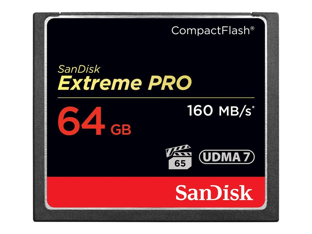 SanDisk Extreme Pro 64GB CompactFlash Memory Card 1000x/1067x