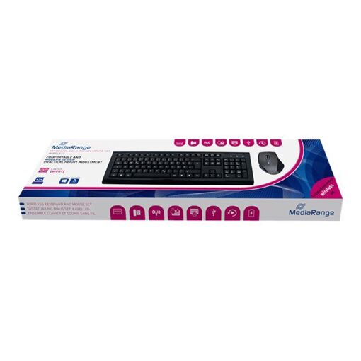 Ensemble clavier et souris sans fil MediaRange
