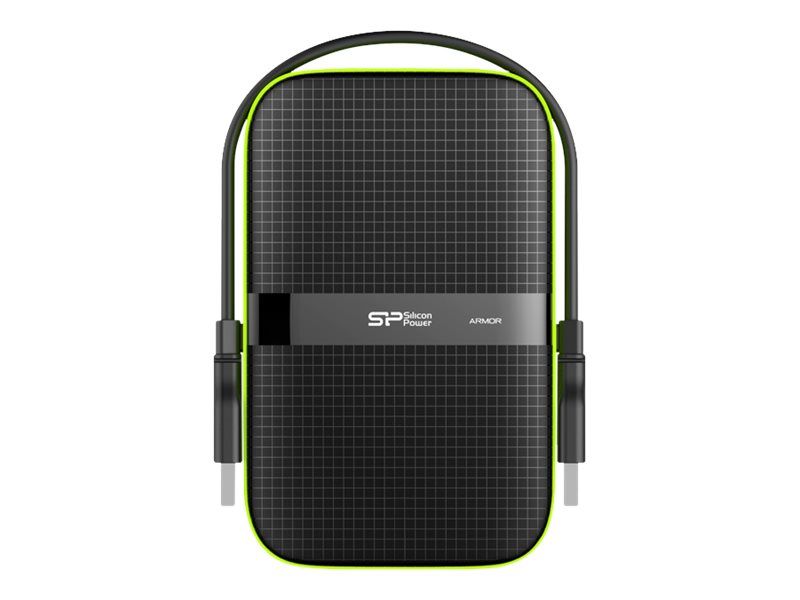 Silicon Power Armor A60 - Disco duro externo - 5 TB - 2,5" - USB 3.1 Gen 1 - Negro