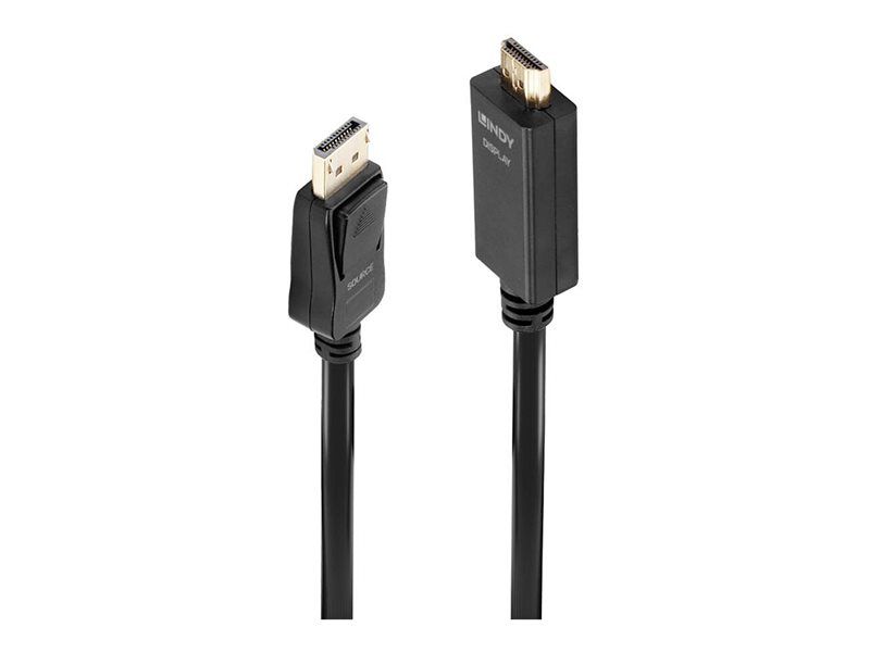 Lindy DisplayPort to HDMI Adapter - 5m, 4K Support