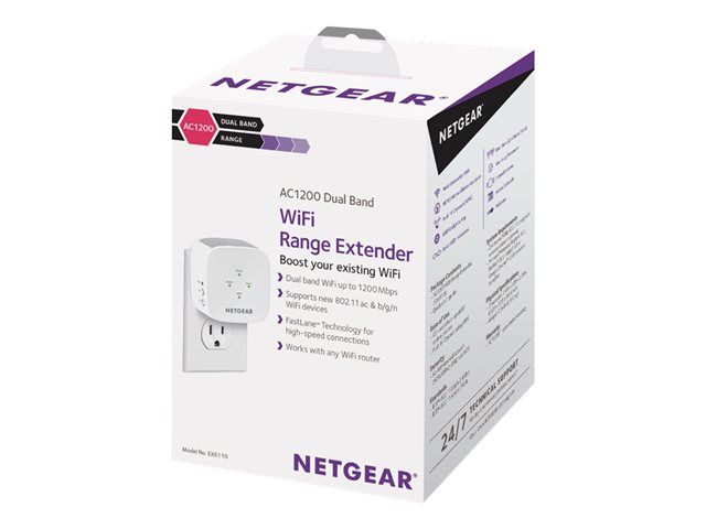 Netgear EX6110 - Wi-Fi Range Extender - Dual Band