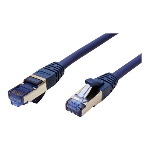 Câble Secomp Cat 6a SFTP, 1,5 m, Bleu