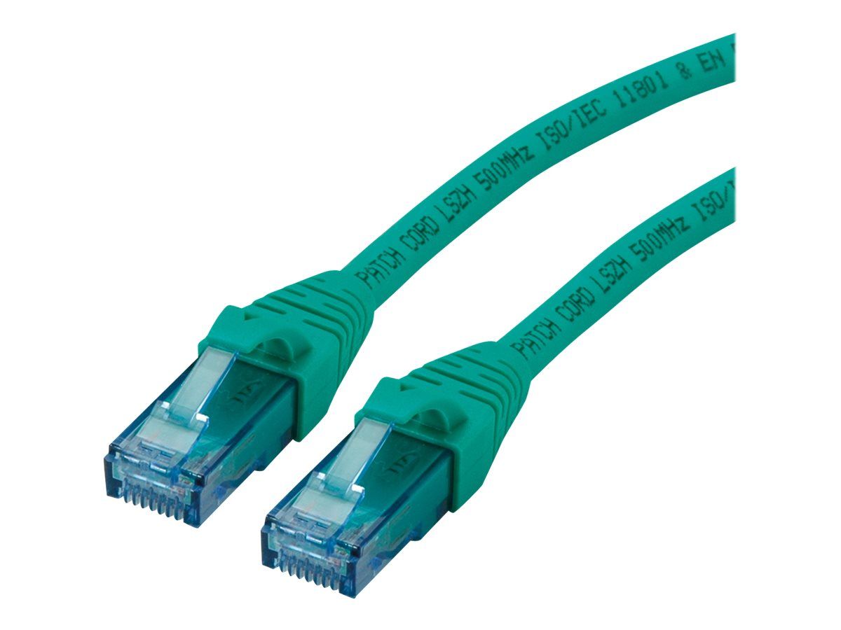 Secomp CAT 6a UTP RJ-45 Cable, 1m, Green