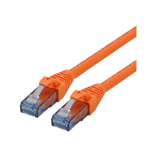 Cables de conexión Secomp CAT 6a UTP RJ-45 - 15 m, naranja