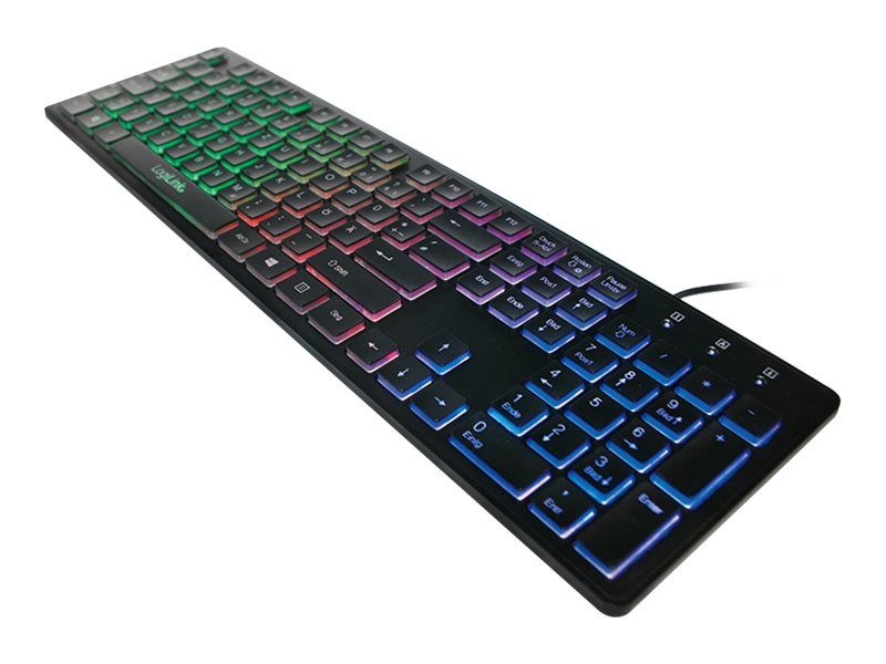 LogiLink Illuminated Keyboard - USB - German