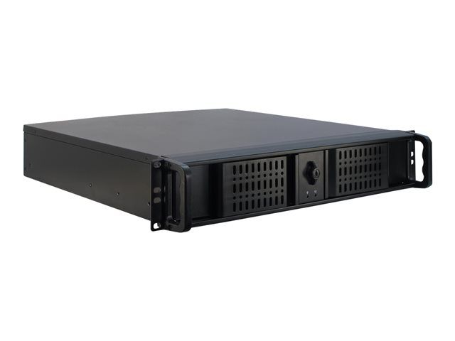 Inter-Tech 2U Rackmount Case - Micro ATX, No Power Supply (ATX) - USB