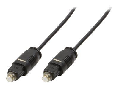 LogiLink Toslink Cable - 1.5m Audio, Black