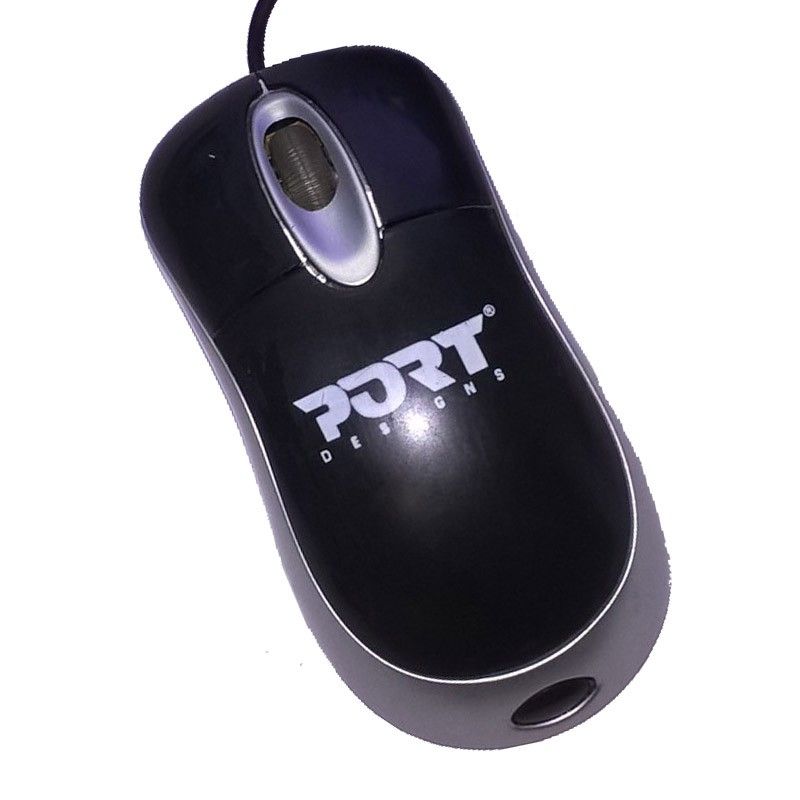 PORT DESIGNS Filaire Mini Optique Souris USB avec 3 Boutons