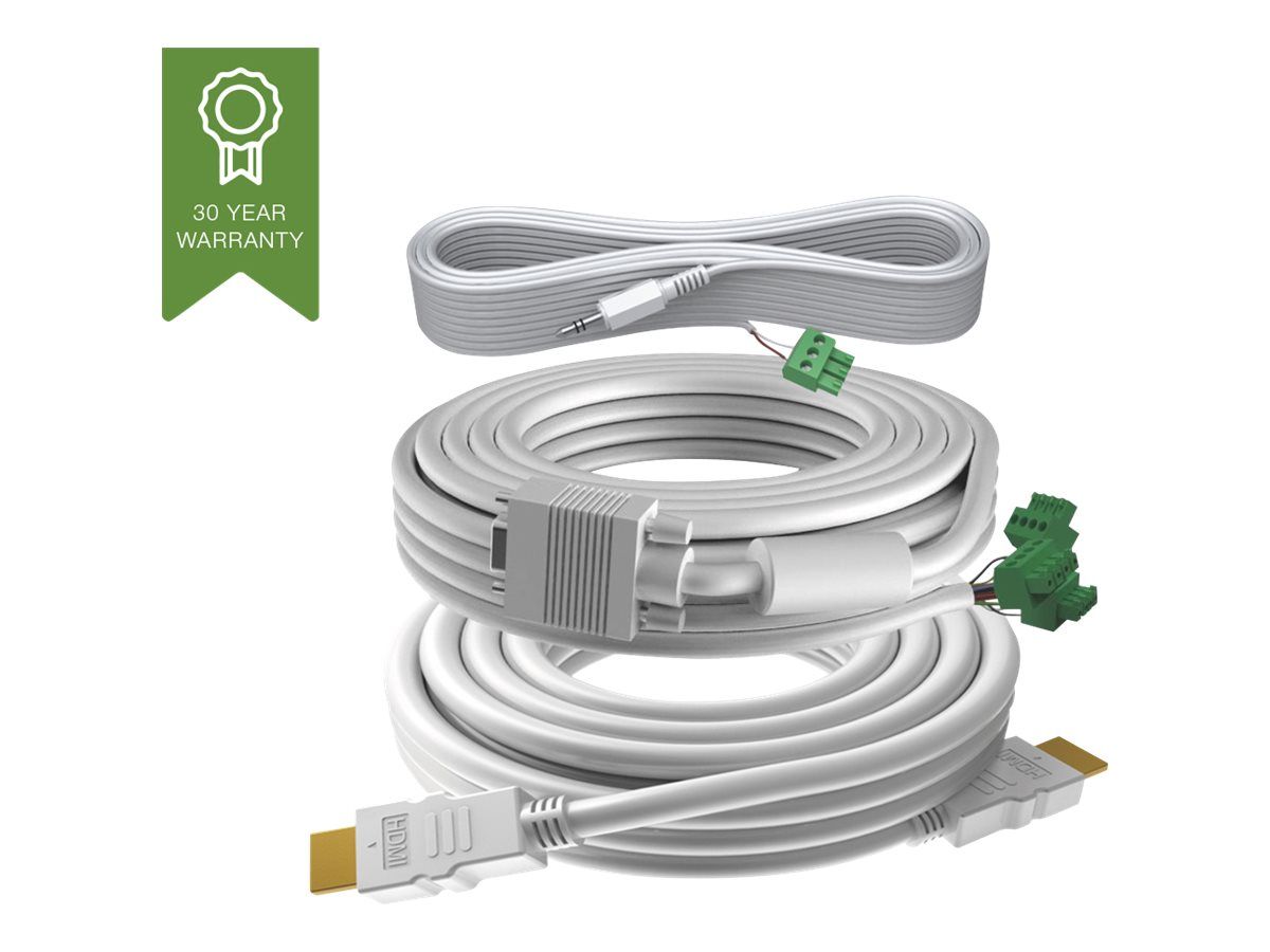 Vision Techconnect 3 Video/Audio Cable - 10m - White