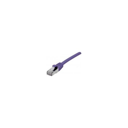 Dexlan - 5m SFTP CAT 6a Molded RJ-45 to RJ-45 Cable - Purple