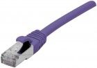 Dexlan - 5m SFTP CAT 6a Molded RJ-45 to RJ-45 Cable - Purple