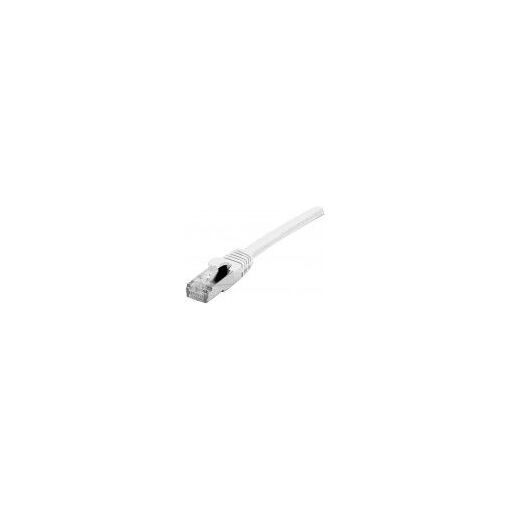 Dexlan - RJ-45 to RJ-45 Cable - 7.5m - SFTP Cat 6a - Halogen-free, Molded, Hook-less - White